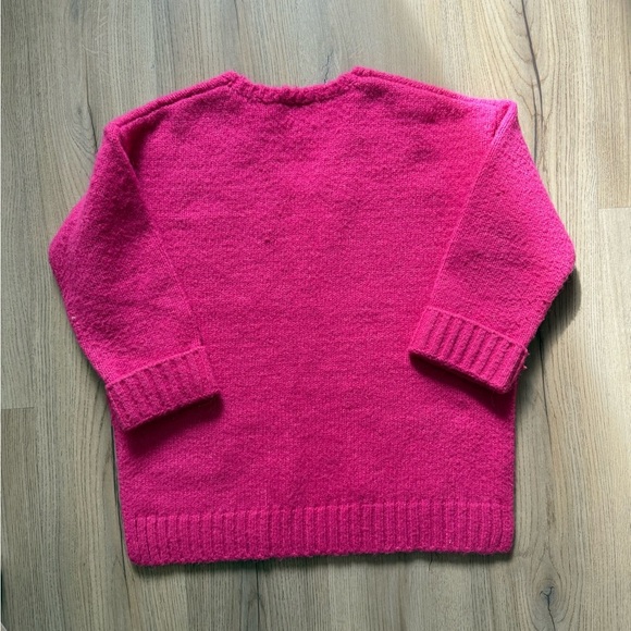 Cozy Raspberry Pink Industry Sweater - Picture 4 of 5
